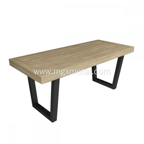 Steel Leg Powder Coated Metal Table Furniture Legs For Bench Supplier